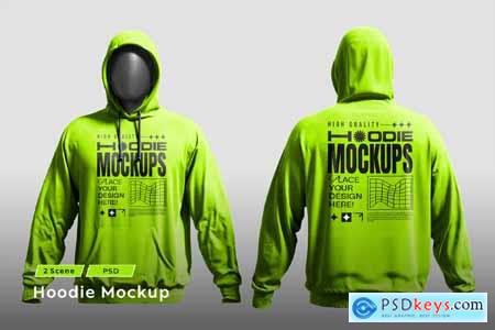 High Quality Hoodie Mockup