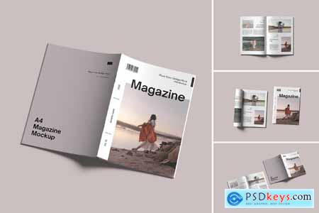 A4 Magazine Mockup