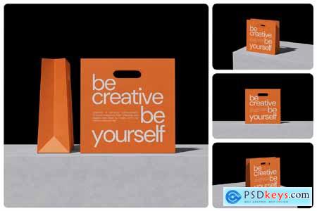 Paper Bag Mockup BUPZRFJ Paper Bag Mockup BUPZRFJ