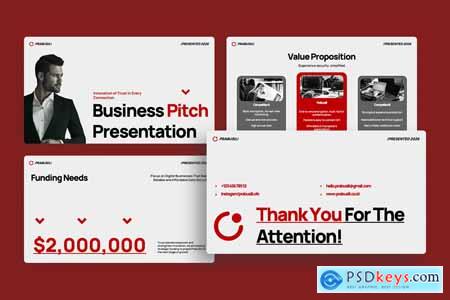 Business Pitch Deck PowerPoint