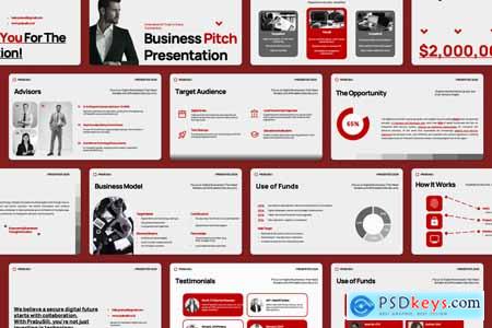 Business Pitch Deck PowerPoint