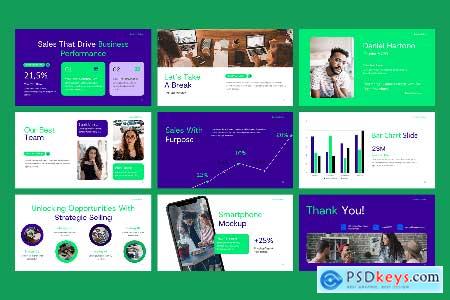 Business Selling Google Slides