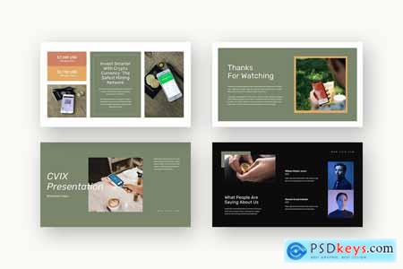 Cvix Blockchain Deck Powerpoint