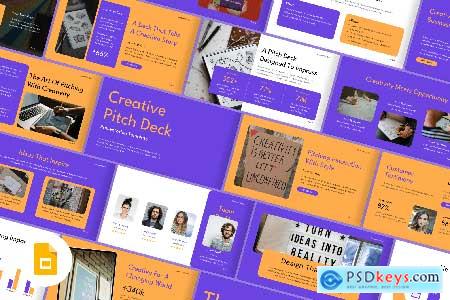 Creative Pitch Deck Google Slides