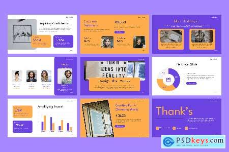Creative Pitch Deck Google Slides