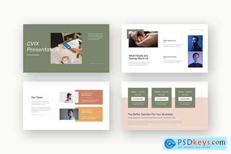 Cvix Blockchain Deck Powerpoint