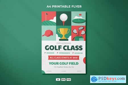 Golf Class Flyer