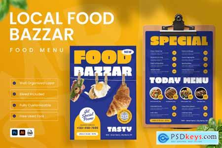 Local Food Bazzar Menu