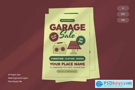 Garage Sale - Flyer