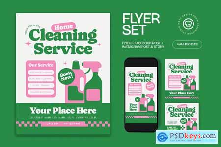 Home Cleaning Service Flyer