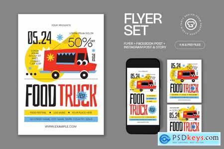 Food Truck Festival Flyer