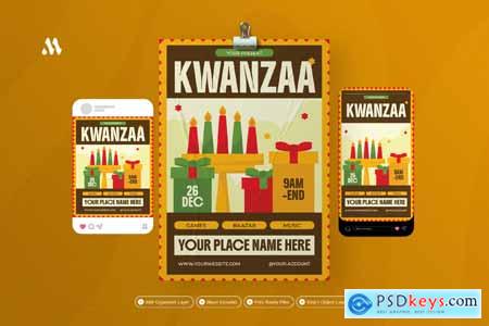 Kwanzaa - Flyer Set