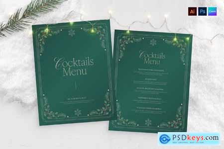 Christmas Menu Template