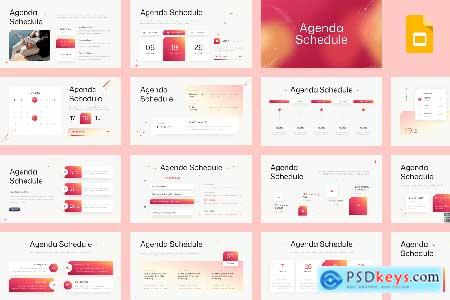 Agenda Schedule Google Slides