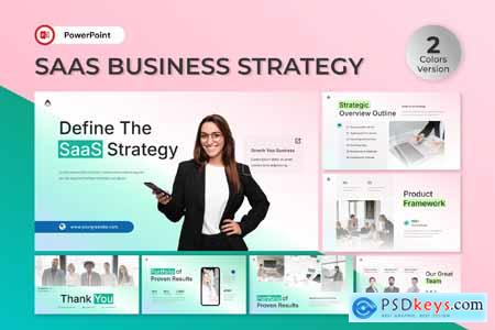 SaaS Business Strategy PowerPoint