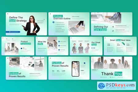 SaaS Business Strategy PowerPoint