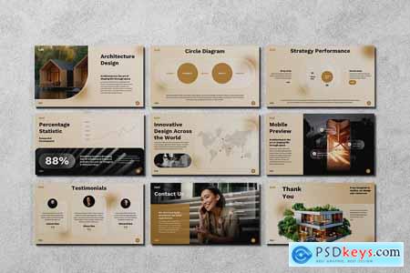 Architecture Glassmorph Powerpoint