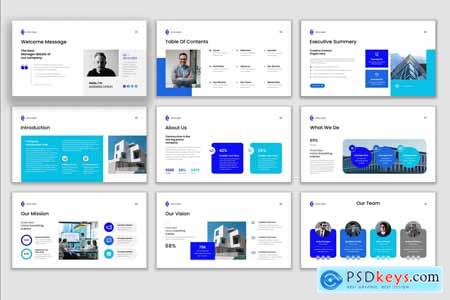 Investor Pitch Deck Google Slide Template