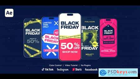 Vertical Black Friday Stories & Reels 60780058