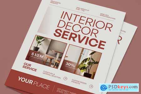 Interior Decor Service Flyer