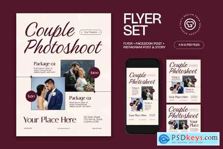 Couple Photoshoot Flyer