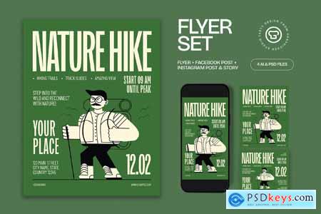 Nature Hike Flyer QK5F5KF