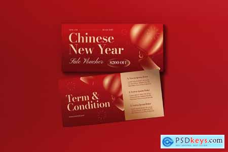 Chinese New Year Sale Voucher