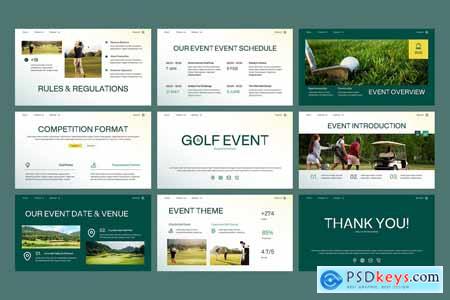 Golf Event PowerPoint