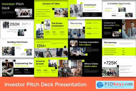 Investor Pitch Deck PowerPoint