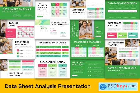 Data Sheet Analysis Google Slides
