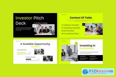 Investor Pitch Deck PowerPoint