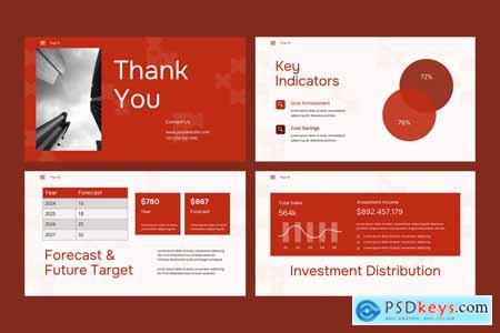 Red and White PowerPoint