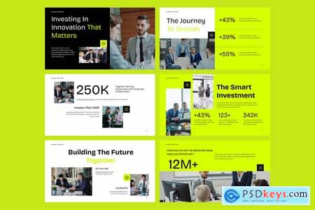Investor Pitch Deck PowerPoint