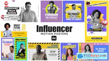 Influencer Motion Posters for After Effects 60806135