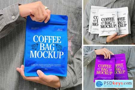 Coffee Bag Mockup