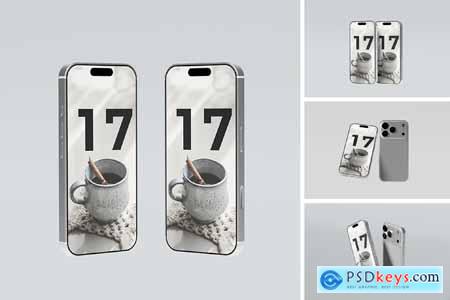 High Resolution iPhone 17 Pro Mockup