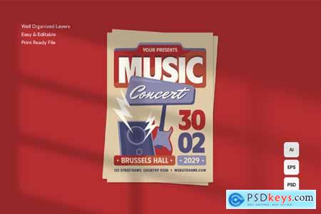 Music Concert - Flyer