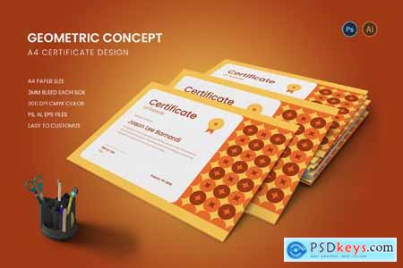Geometric Concept Certificate
