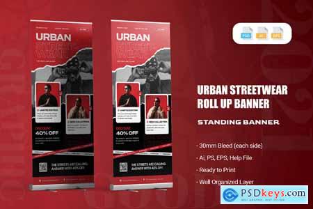 Urban Streetwear Roll Up Banner