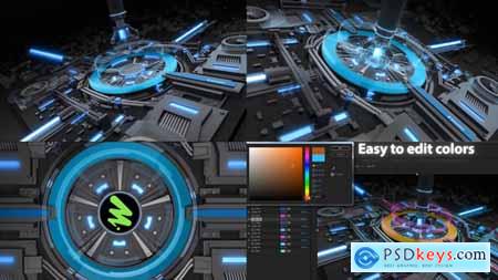 Sci-fi Energy Technology Logo 60842242