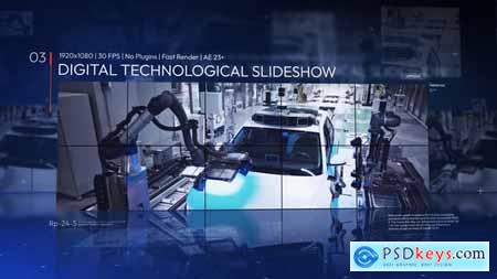 Digital Technological Slideshow 60840856