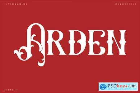 Ardent - Decorative Font