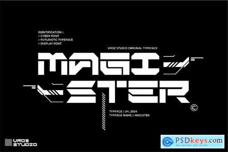 Magister  Futuristic Typeface