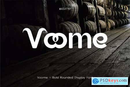Voome - Bold Rounded Display Font