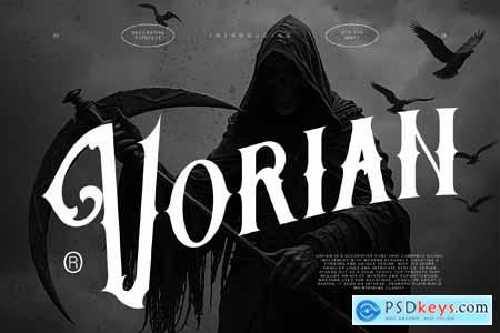 Vorian - Decorative Font