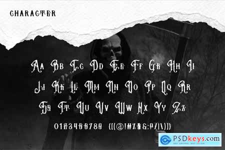 Vorian - Decorative Font