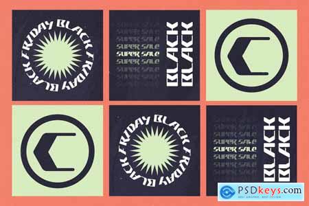 Cyber Motion - New Futuristic Display Font