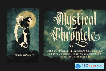 Pomenteva - Blackletter Typeface