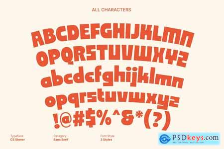 Stoner  Display Typeface