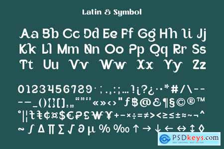 Voome - Bold Rounded Display Font